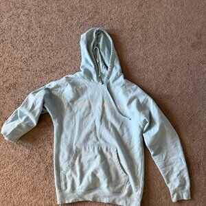 Protect Your Energy Light Blue Graphic Hoodie